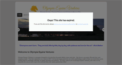 Desktop Screenshot of oevhorses.com